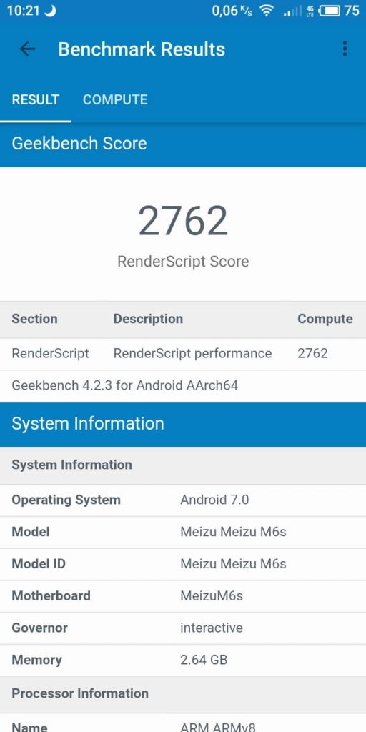 Recenzja Meizu M6s - świetnego modelu, którym niebiescy chcą powrócić na nasz rynek 25 bechmarki Meizu M6s