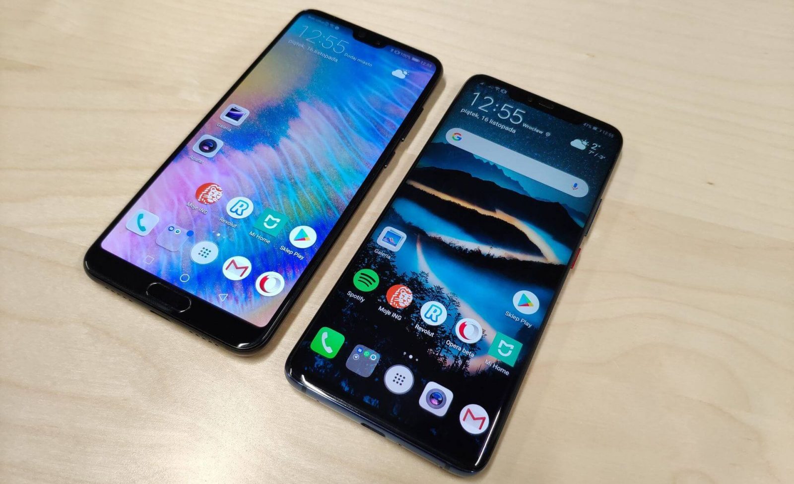 Huawei Mate Vs Huawei P20 Pro