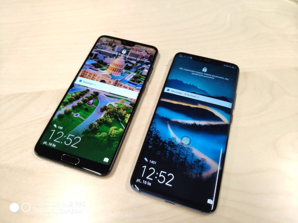 Huawei Mate 20 Pro vs Huawei P20 Pro. Pojedynek gigantów #1 17 huawei mate 20 pro i huawei p20 pro