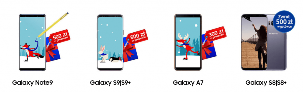 Święta to czas promocji i z tego powodu Samsung chce oddawać do 500 zł 11 samsung promo 500