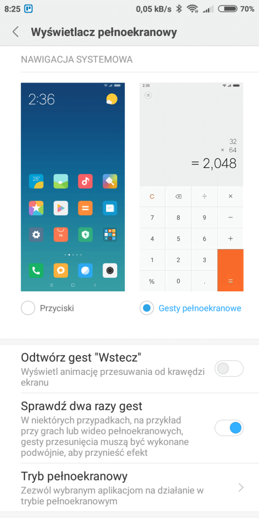 Recenzja Xiaomi Redmi 6 - wielki powrót Mediateka do serii Redmi? 19 redmi 6 ustawienia