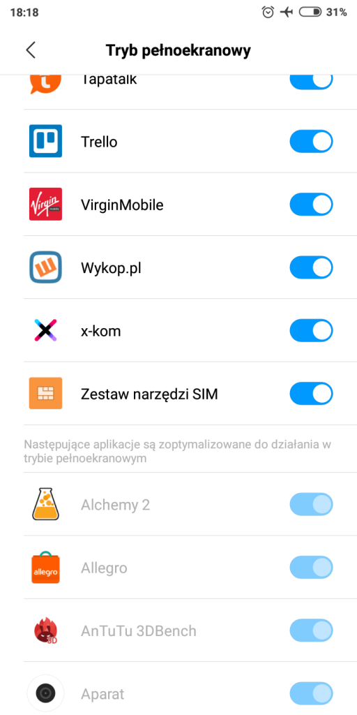 Recenzja Xiaomi Redmi 6 - wielki powrót Mediateka do serii Redmi? 21 redmi 6 ustawienia