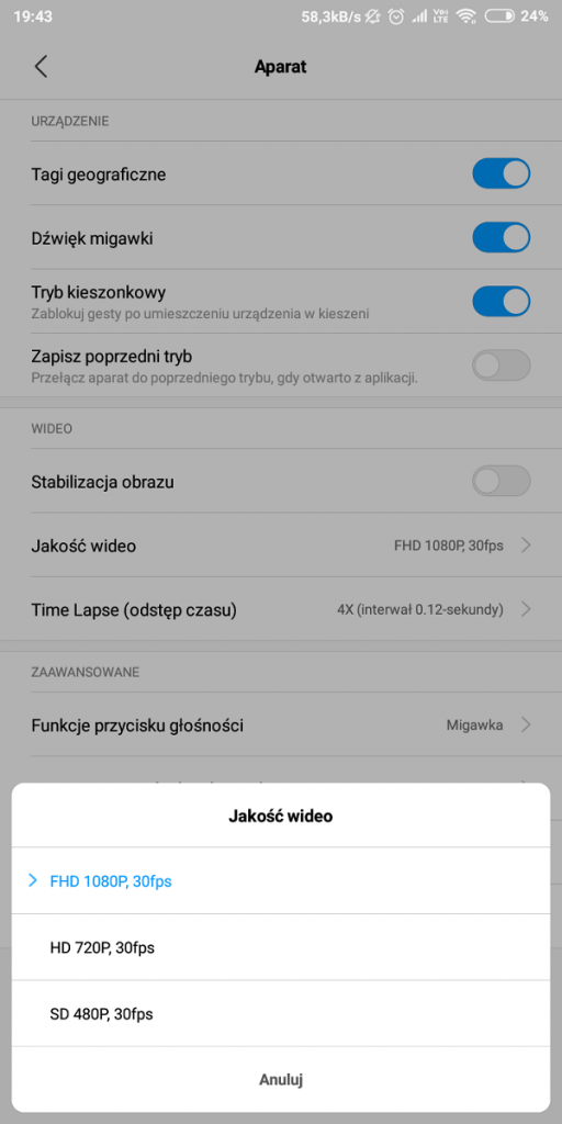 Recenzja Xiaomi Redmi 6A - całkiem niezłego budżetowca 27 Recenzja Xiaomi Redmi 6A - całkiem niezłego budżetowca