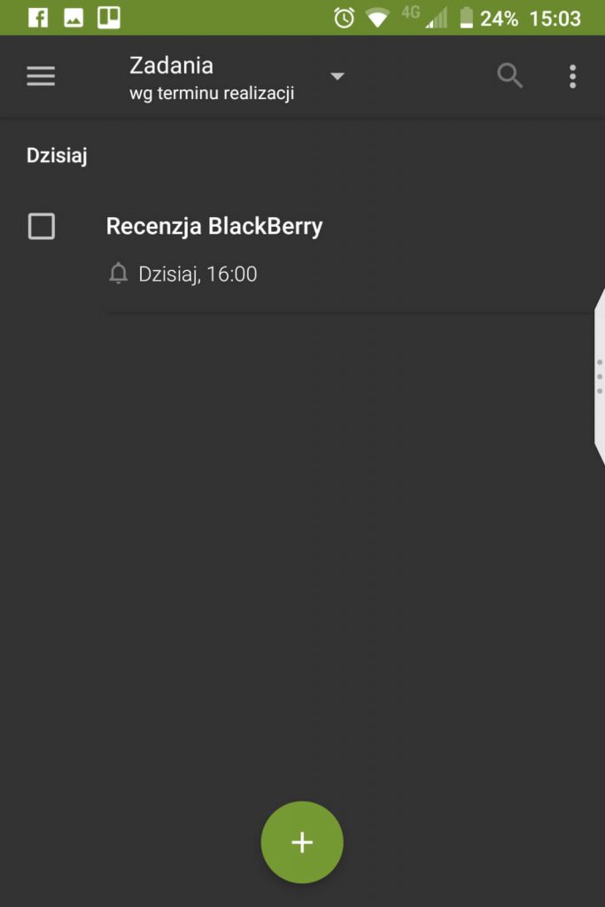Recenzja BlackBerry KEY2 LE - tańszej jeżynki z klawiaturą 22 BlackBerry KEY2 LE