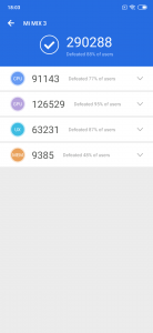 Recenzja Xiaomi Mi Mix 3 - ten telefon to kolejny krok ku bezramkowości 26 xiaomi mi mix 3 antutu