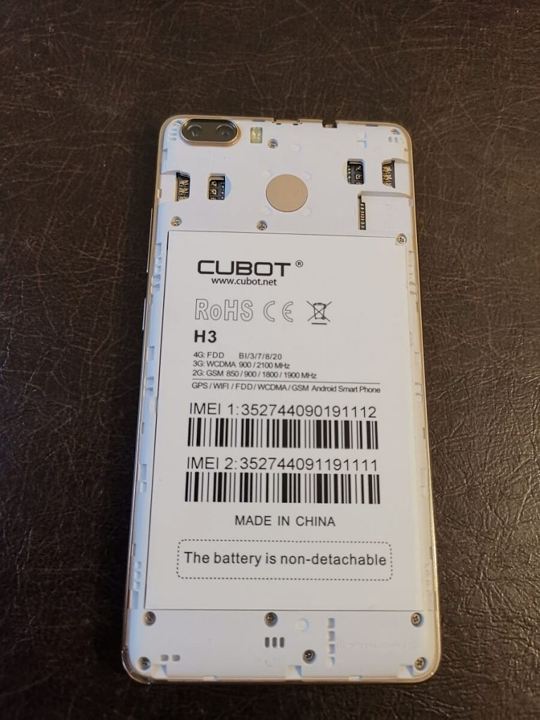 Recenzja Cubot H3 - typowego, chińskiego budżetowca 16 cubot h3