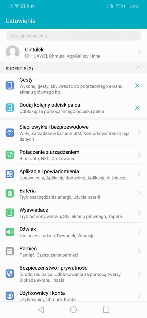 Aktualizacja Honor Play do EMUI 9 i Android Pie już jest! 23 Aktualizacja Honor Play do EMUI 9 i Android Pie już jest!