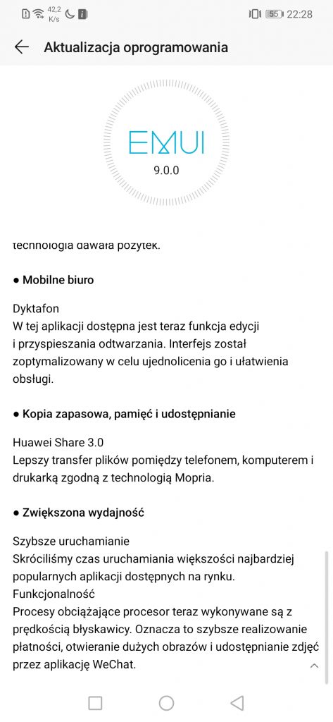 Aktualizacja Honor Play do EMUI 9 i Android Pie już jest! 13 honor play emui 9 andorid pie 3