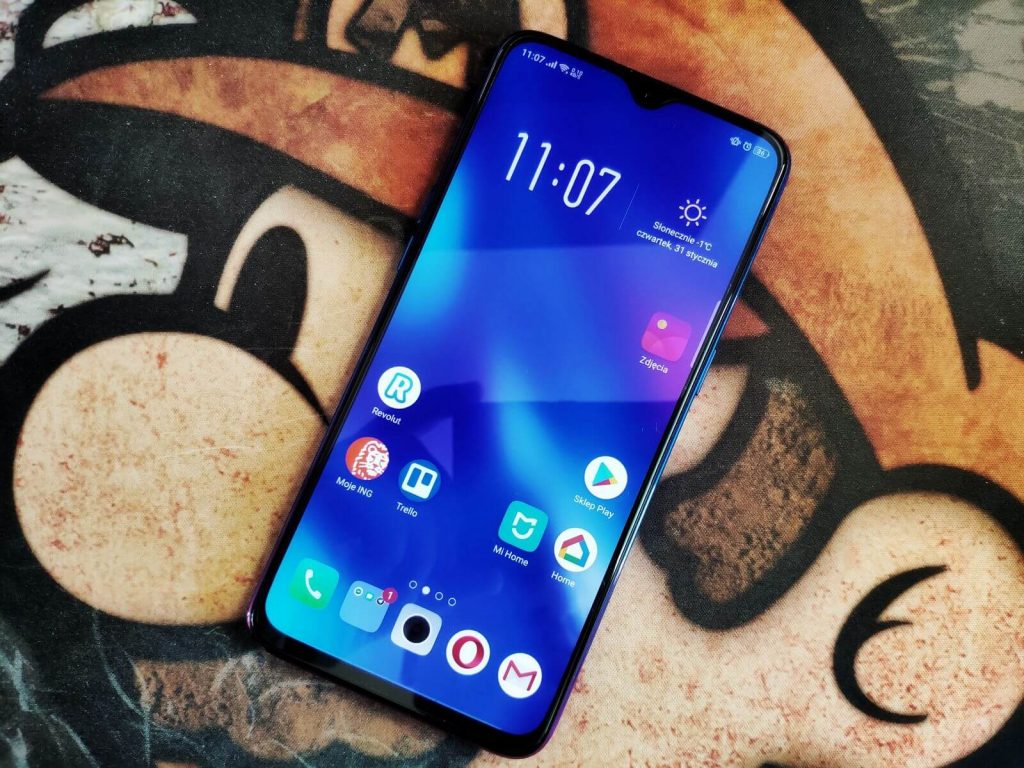 OPPO RX17 Neo to najtańszy telefon ze skanerem linii papilarnych w ekranie 15 oppo rx17 neo