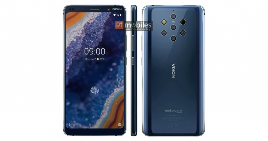 Nokia 9 Pure View na oficjalnych renderach prawie miesiąc przed premierą 11 Nokia 9 Pure View 1