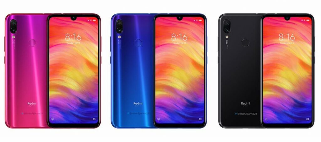Xiaomi Redmi Note 7 Pro - rendery prasowe w sieci, tak jak specyfikacja 12 Xiaomi Redmi Note 7 Pro