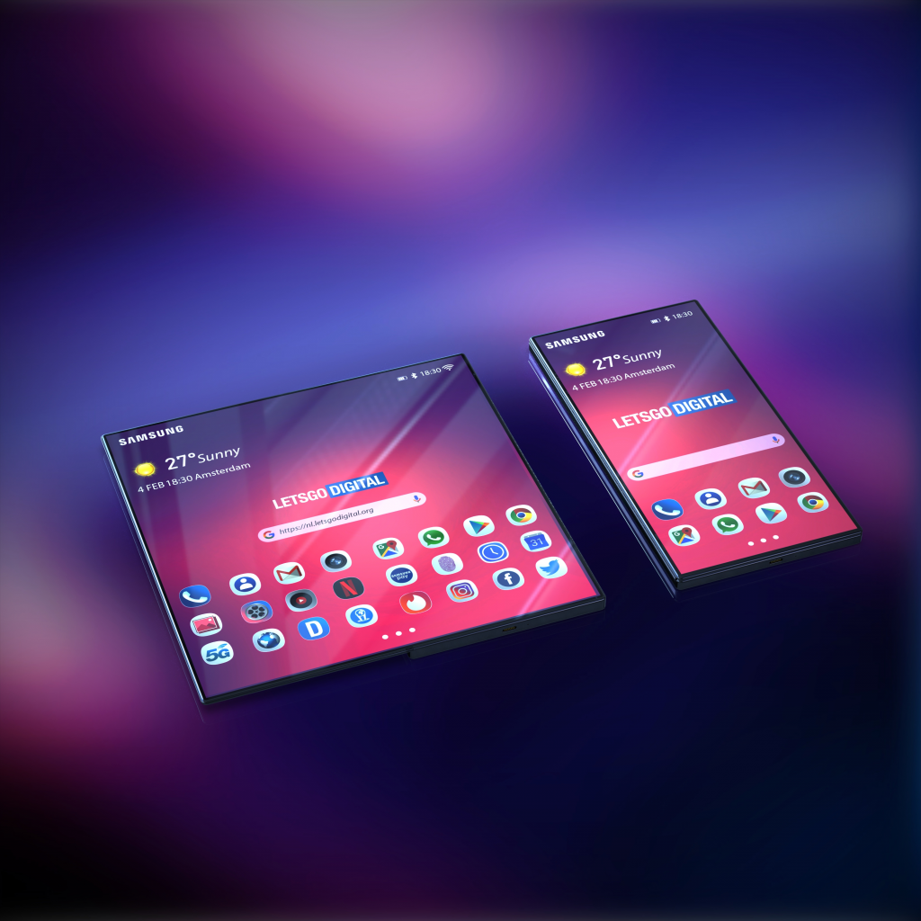 Samsung potwierdza premierę składanego smartfona obok serii Galaxy S10 11 składany samsung 2