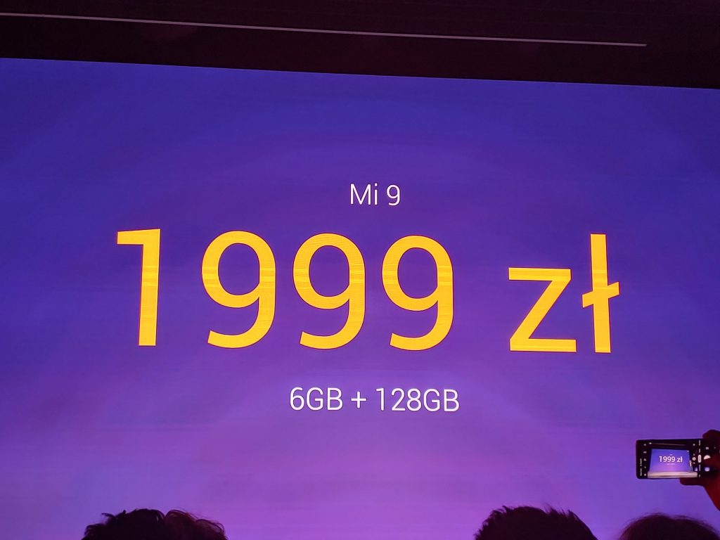 Xiaomi Mi 9 premiera Polska