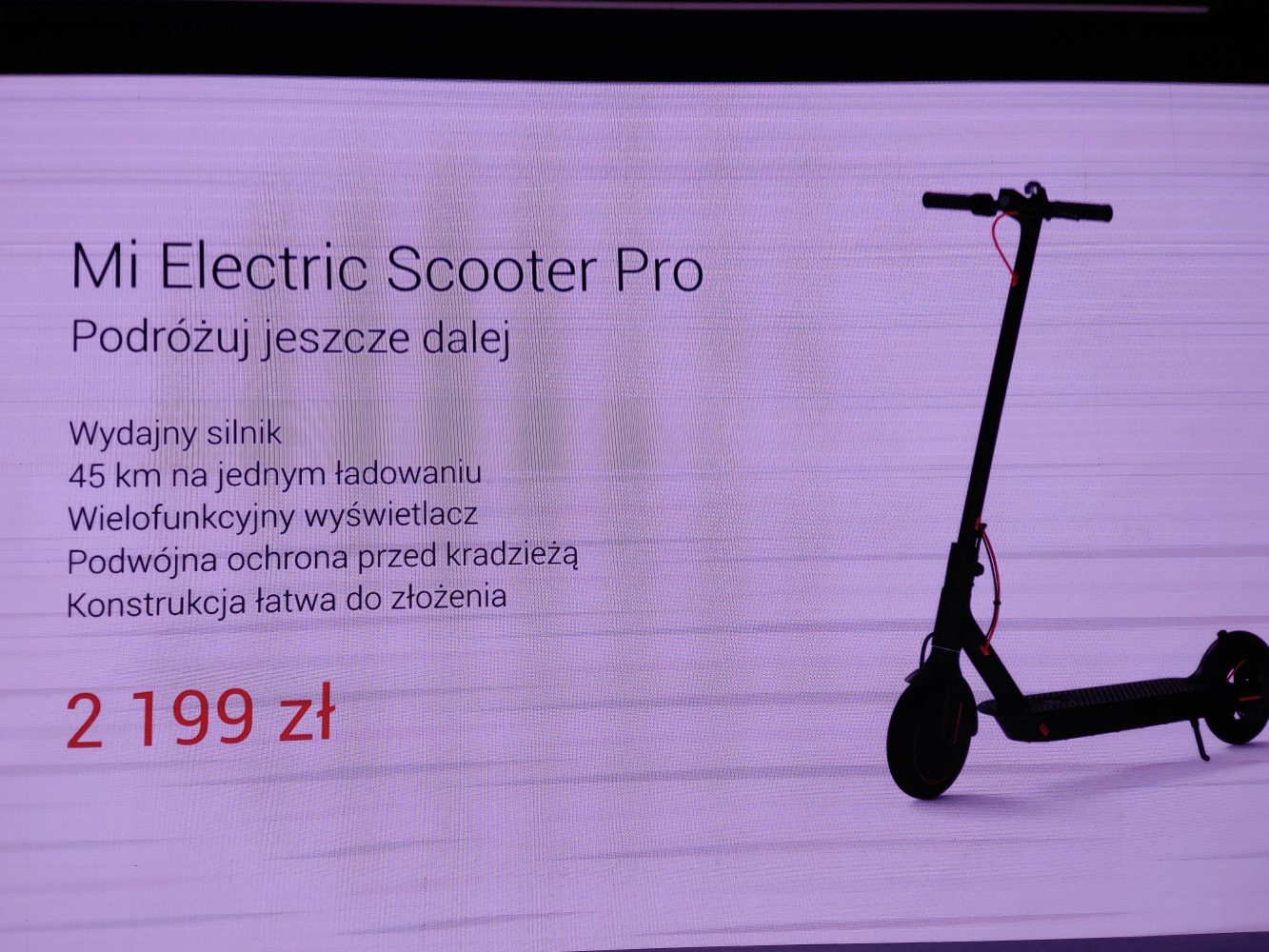 Xiaomi Mi Electric Scooter Pro