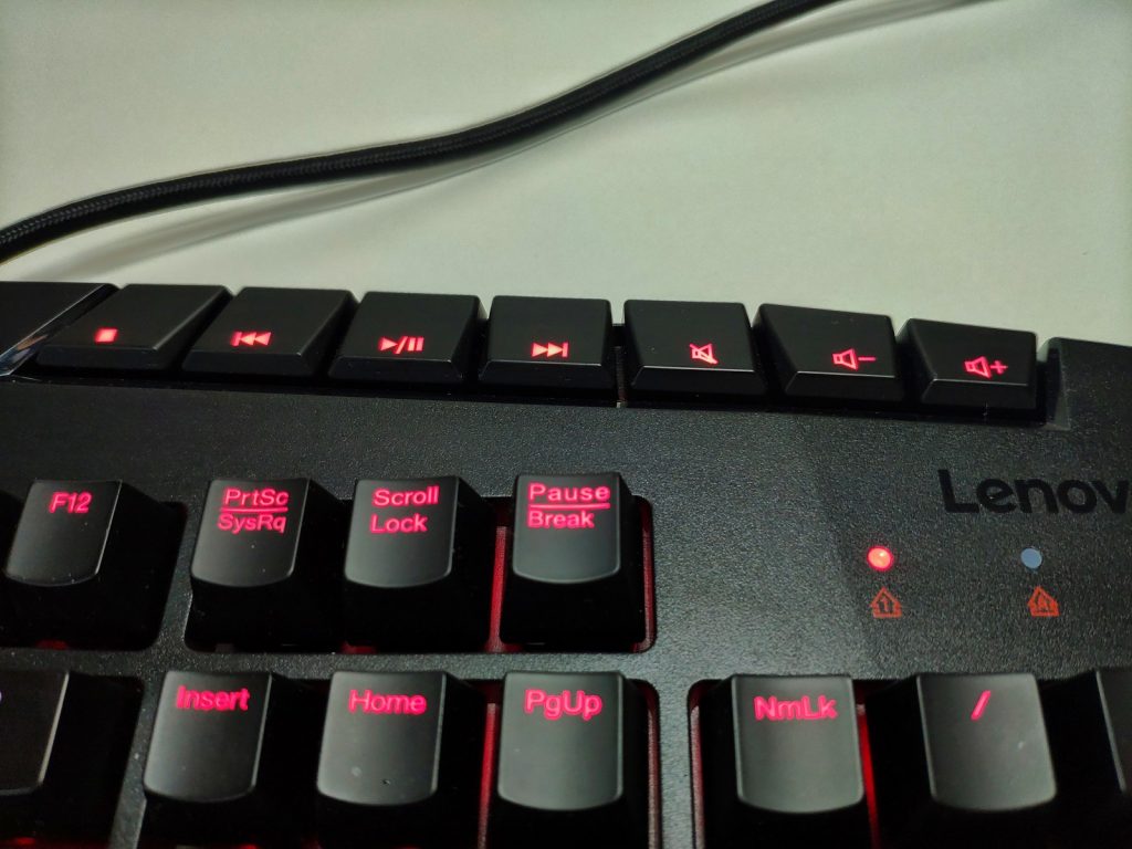 Recenzja klawiatury mechanicznej Lenovo Y Gaming 13 lenovo y gaming