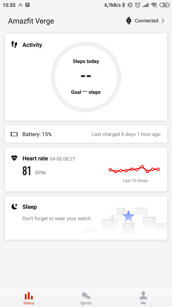 Amazfit Verge vs Amazfit Stratos - porównanie inteligentnych zegarków dla aktywnych 20 Amazfit Verge vs Amazfit Stratos - porównanie inteligentnych zegarków dla aktywnych