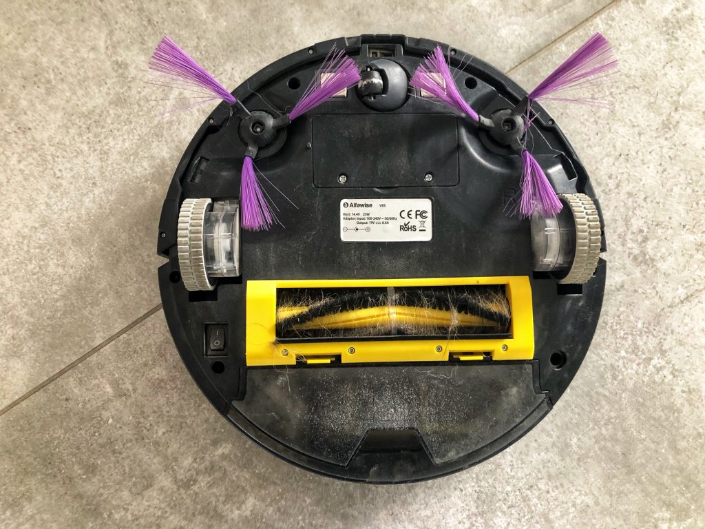 Recenzja Alfawise V8S - sam odkurza, ale inteligencji brak 13 Alfawise V8S