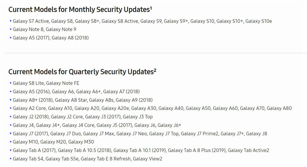 Ten dzień musiał nadejść... Samsung kończy wsparcie dla Galaxy S7 i Galaxy S7 Edge! 11 Samsung aktualizacje