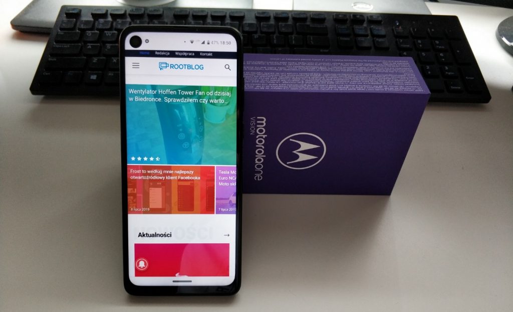 Recenzja Motorola One Vision – telefonu z „dziuro” w ekranie 16 Motorola One Vision 8