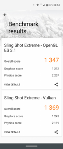 Recenzja Motorola One Vision – telefonu z „dziuro” w ekranie 18 Motorola One Vision bench