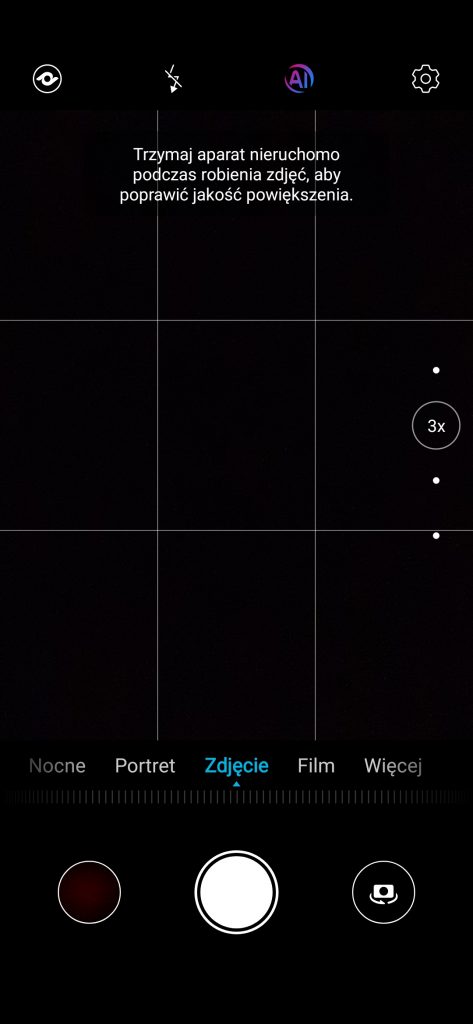 Recenzja fotograficznego Honora 20 Pro 55 Honor 20 Pro aplikacja aparatu