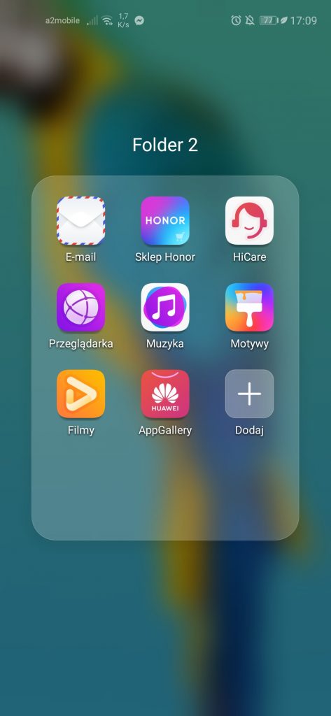 Recenzja fotograficznego Honora 20 Pro 24 aplikacje systemowe
