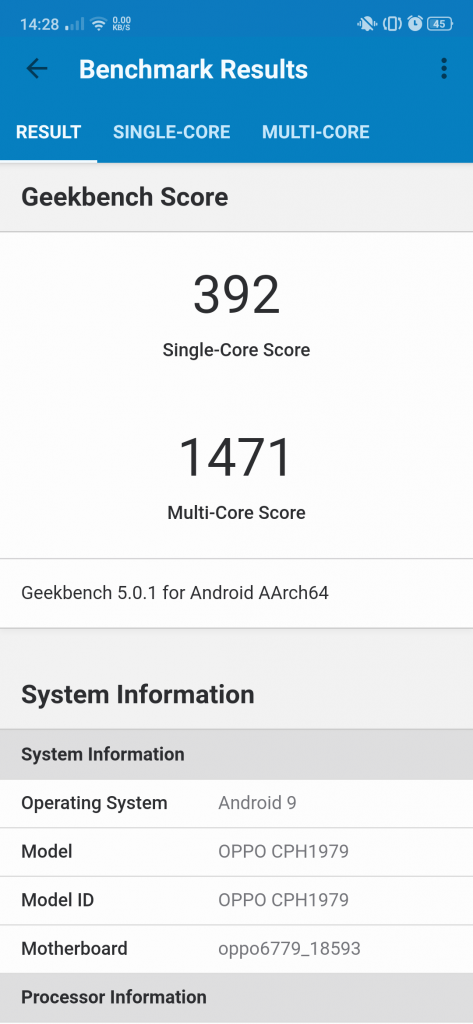 Recenzja OPPO Reno Z – zachwyca przede wszystkim wyglądem 29 OPPO Reno Z benchmark