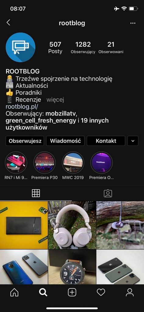 Ciemny motyw zawitał także w Instagramie. Niestety, ale nie u wszystkich użytkowników 11 Ciemny motyw zawitał także w Instagramie. Niestety, ale nie u wszystkich użytkowników