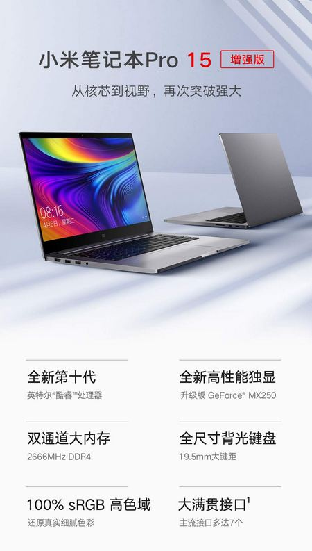 Xiaomi wprowadza na rynek odświeżoną wersję Mi Notebook Pro