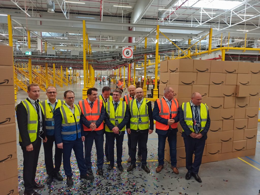 Byliśmy na oficjalnym otwarciu Centrum Logistycznego Amazon w Okmianach! 11 Amazon Okmiany