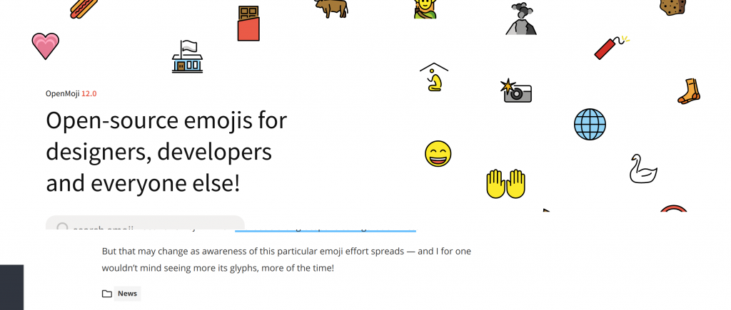 OpenMoji, czyli Emoji też mogą być otwartoźródłowe