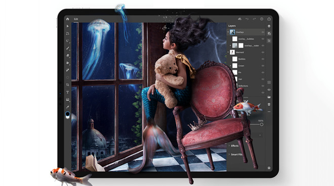 Adobe Photoshop w końcu dostępny na iPadach. Tanio jednak nie jest