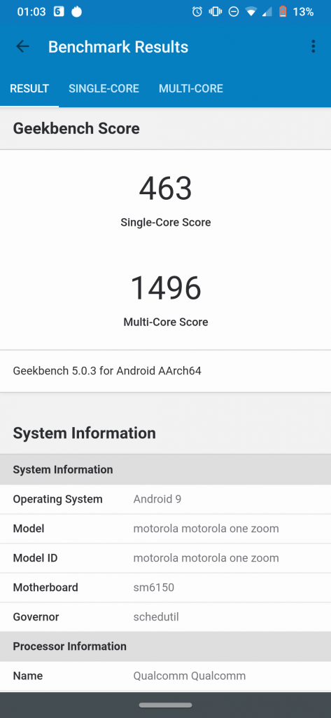 Motorola One Zoom – porządny średniak z kilkoma mankamentami i... za wysoką ceną 22 Motorola One Zoom – porządny średniak z kilkoma mankamentami i... za wysoką ceną