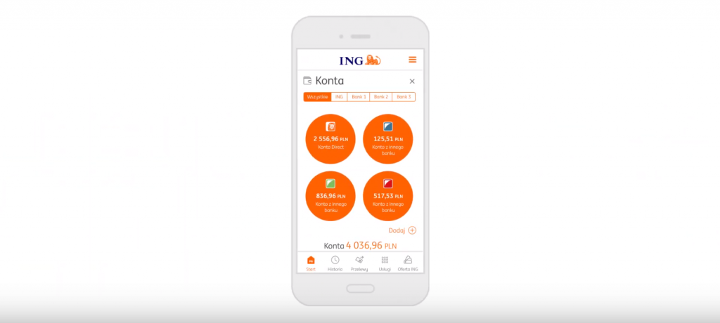 Kolejna funkcja w aplikacji Moje ING. To bilety komunikacji 12 moje ING konta wielu banków