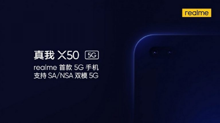 Realme X50 5G ma zadebiutować już niedługo z podwójnym aparatem przednim