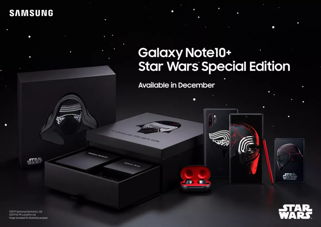 Samsung Galaxy Note 10 Plus w edycji Star Wars wygląda wręcz fenomenalnie!