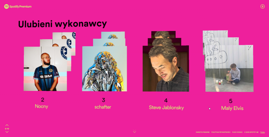 Spotify Wrapped 2019 to nie tylko podsumowanie bieżącego roku ale również dekady! 23 Spotify Wrapped 2019 to nie tylko podsumowanie bieżącego roku ale również dekady!