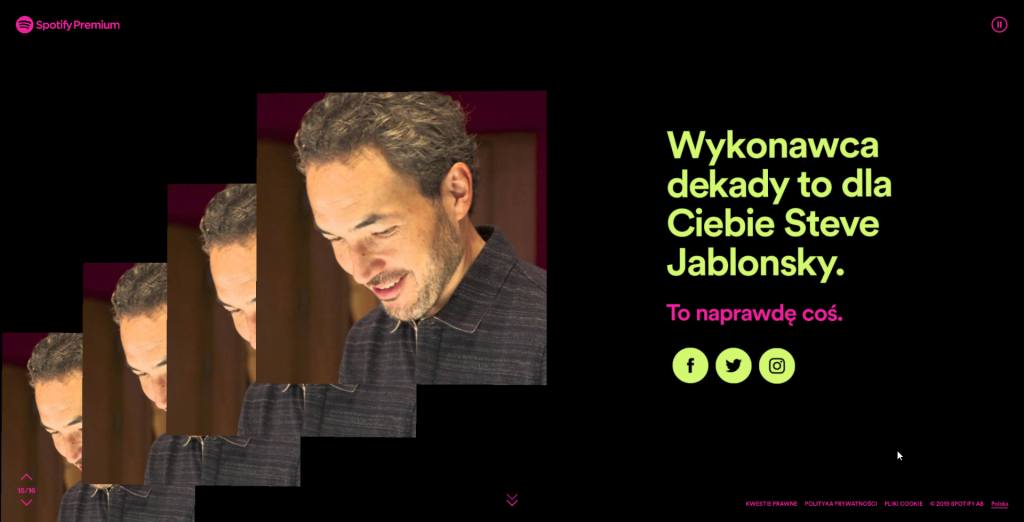 Spotify Wrapped 2019 to nie tylko podsumowanie bieżącego roku ale również dekady! 26 Spotify Wrapped 2019 to nie tylko podsumowanie bieżącego roku ale również dekady!