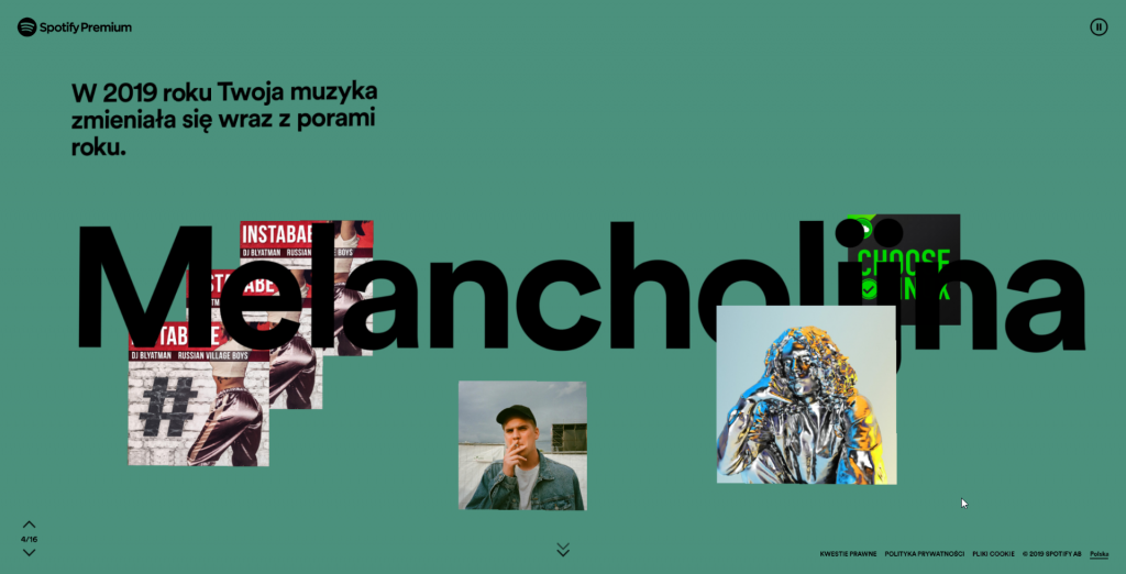 Spotify Wrapped 2019 to nie tylko podsumowanie bieżącego roku ale również dekady! 14 Spotify Wrapped 2019 to nie tylko podsumowanie bieżącego roku ale również dekady!