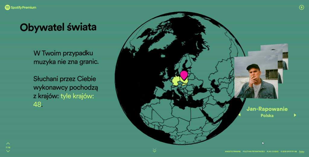 Spotify Wrapped 2019 to nie tylko podsumowanie bieżącego roku ale również dekady! 15 Spotify Wrapped 2019 to nie tylko podsumowanie bieżącego roku ale również dekady!