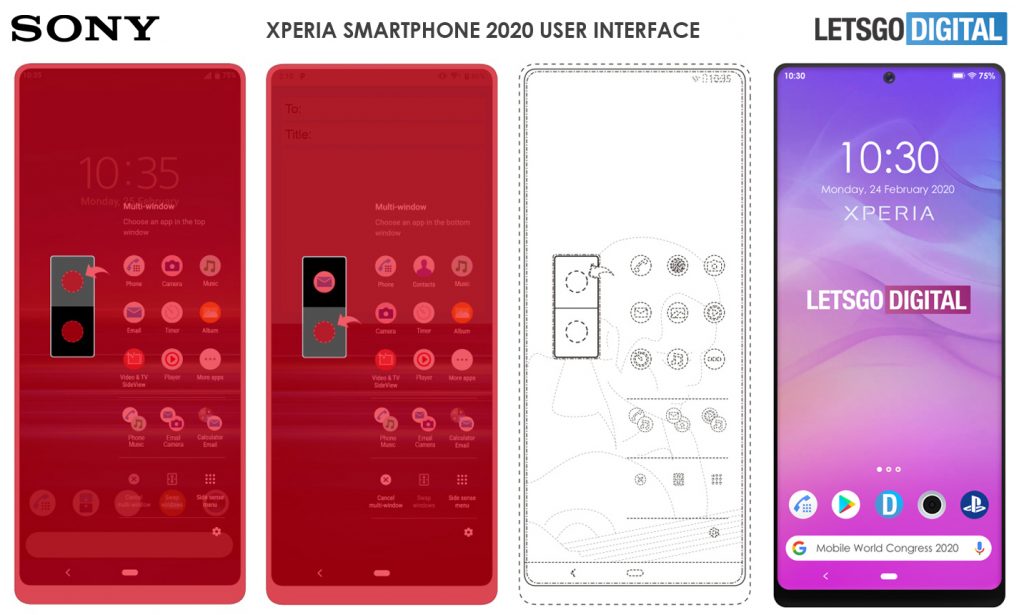 Tak może wyglądać Xperia 6 – z dziurą w ekranie 11 xperia patent