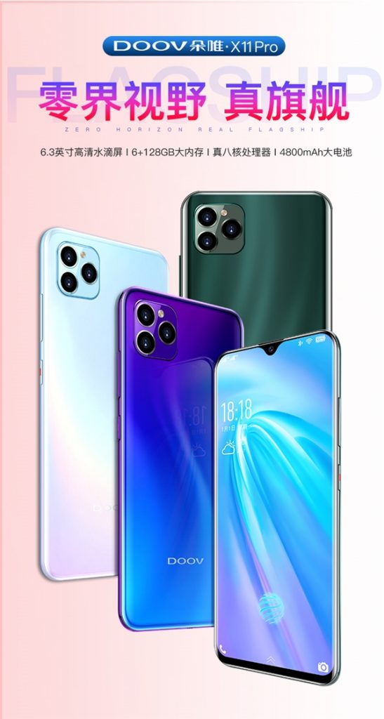 DOOV X11 Pro - to nadal inspiracja czy już kopia? 12 DOOV X11 Pro