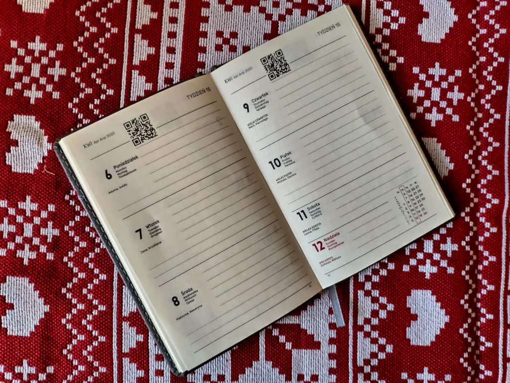 eNOTE, czyli współpraca kalendarza kieszonkowego ze smartfonem 12 eNOTE, czyli współpraca kalendarza kieszonkowego ze smartfonem