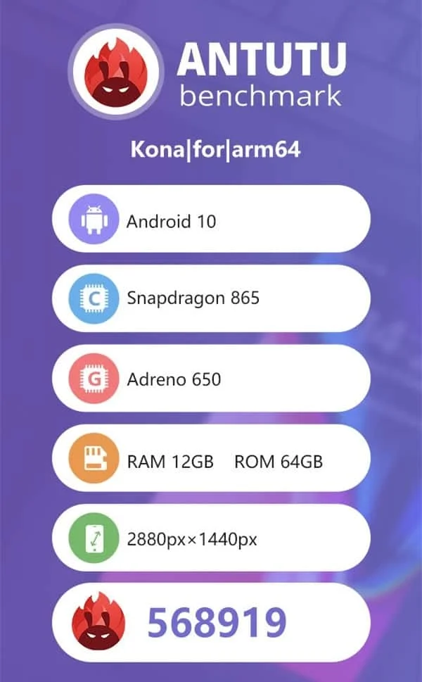 Snapdragon 865 przetestowany w AnTuTu. Nowy procesor Qualcomma podbije serca najbardziej wymagających użytkowników 11 Snapdragon 865 przetestowany w AnTuTu. Nowy procesor Qualcomma podbije serca najbardziej wymagających użytkowników