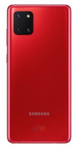 Samsung Galaxy Note 10 Lite pojawił się na oficjalnych renderach