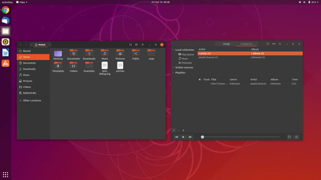 Ubuntu 20.04 z dedykowanym ciemnym motywem Yaru!