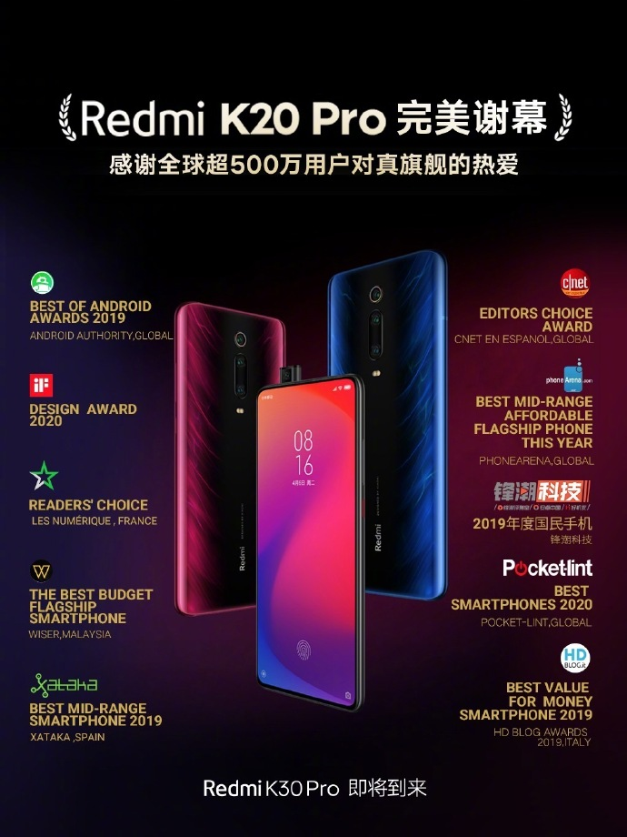 Sprzedaż Redmi K20 Pro zakończona. Czas na następcę! 11 Sprzedaż Redmi K20 Pro zakończona. Czas na następcę!