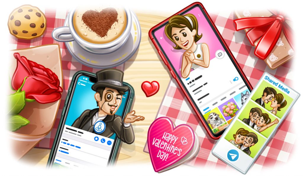 Z okazji Walentynek mamy... aktualizację Telegrama!