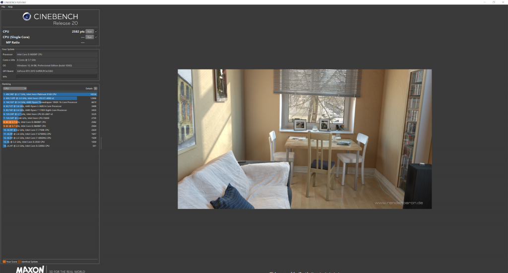 PC:ROOT #1: Sprawdzamy komputer dla graczy z procesorem Intel za 6000 zł! 14 pcroot 1 intel cinebench