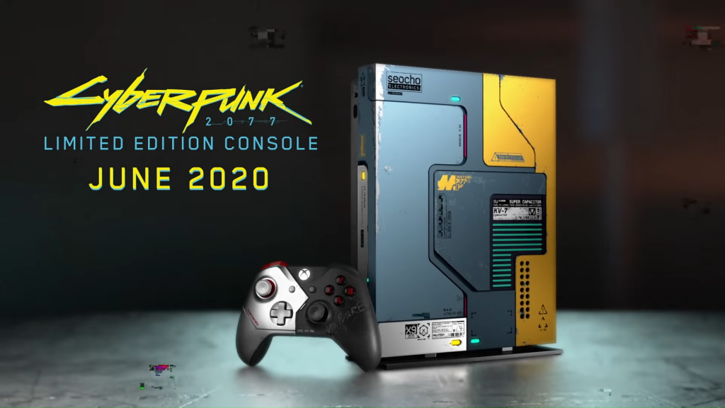 Limitowana edycja Xbox One X nawiązująca do Cyberpunk 2077 wygląda naprawdę nieźle!